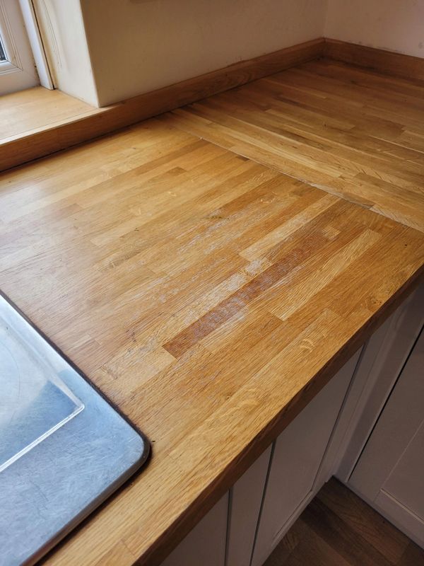 Restore Wooden Worktops Magic Surface Fix